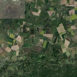 Vue aérienne des environs de Aire de camping-car à Sennely