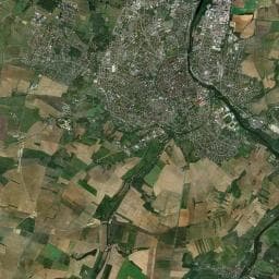 Vue aérienne des environs de Parking Roscoff, Auxerre