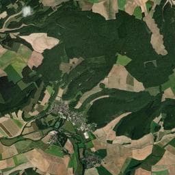 Vue aérienne des environs de Parking Ancy le Franc