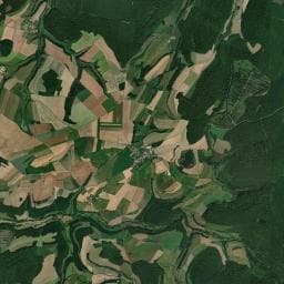 Vue aérienne des environs de AIRE CAMPING-CARS DE COLMIER-LE-HAUT