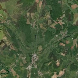 Vue aérienne des environs de Aire de camping-car à Bourg