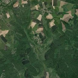 Vue aérienne des environs de Aire de camping-car de Corgirnon