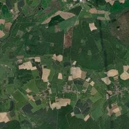 Vue aérienne des environs de Aire pour camping-car - La Ravena