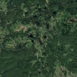 Vue aérienne des environs de Camping la pierre