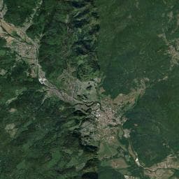 Vue aérienne des environs de Chalet du Saegekopf