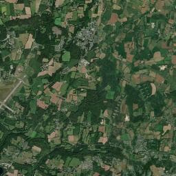 Vue aérienne des environs de Aire de Camping-Car de Saint-Nolff