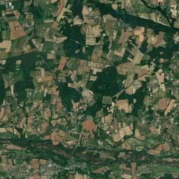 Vue aérienne des environs de Au Gré des Vents