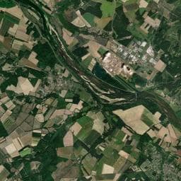 Vue aérienne des environs de Aire de camping-car à Saint-Gondon