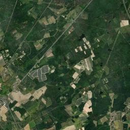 Vue aérienne des environs de Bois Girault