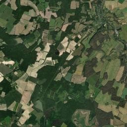 Vue aérienne des environs de Aire de camping-car à Feins-en-Gâtinais