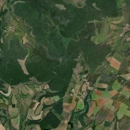 Vue aérienne des environs de Cabane de la Bécasse