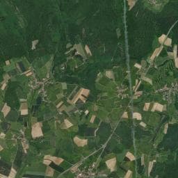 Vue aérienne des environs de Aire de camping-car de Saulx