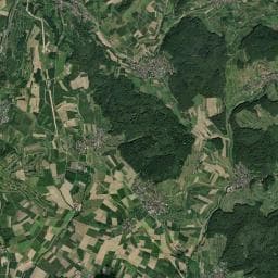 Vue aérienne des environs de Fritz-Graser-Hütte