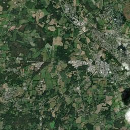 Vue aérienne des environs de Aire de camping-car à Carnac