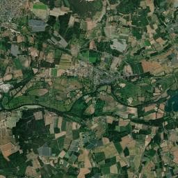 Vue aérienne des environs de Camping de Vaas