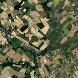 Vue aérienne des environs de Club du Soleil de Loir et Cher