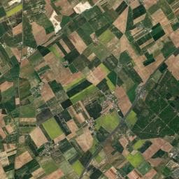 Vue aérienne des environs de Aire de camping-car à Villerbon