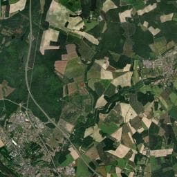 Vue aérienne des environs de Le Martinet