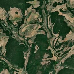 Vue aérienne des environs de Cabane du Greuille Meurger