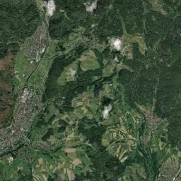 Vue aérienne des environs de Flienkerholzhütte