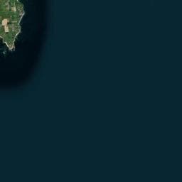 Vue aérienne des environs de Camping des Sables Rouges