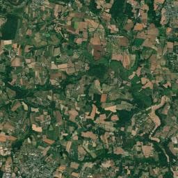 Vue aérienne des environs de Aire de camping-car à Péaule