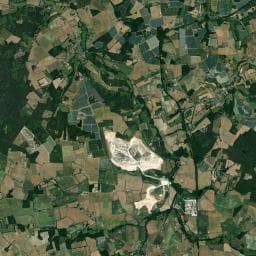 Vue aérienne des environs de Aire de stationnement à la ferme des Quantières