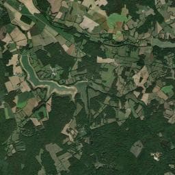 Vue aérienne des environs de La Calanque