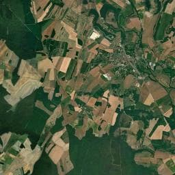 Vue aérienne des environs de Camping de Champlitte