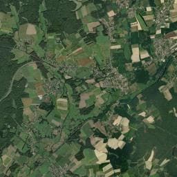 Vue aérienne des environs de Aire de camping-car à Bretagne