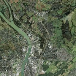 Vue aérienne des environs de Unterstand bei Haltingen