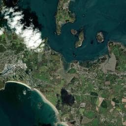 Vue aérienne des environs de Aire du Sanso