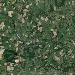Vue aérienne des environs de Camping Saint Clair