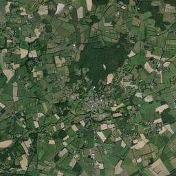 Vue aérienne des environs de Aire de Camping-Car Ferme de la Piardière