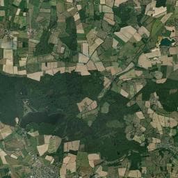 Vue aérienne des environs de Aire de service La Benâte