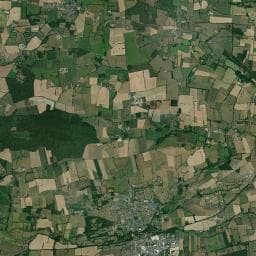 Vue aérienne des environs de Aire de camping-car à Vallons-de-l'Erdre