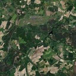 Vue aérienne des environs de Aire de camping-car à Corzé