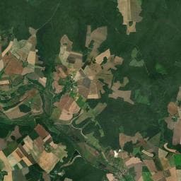 Vue aérienne des environs de Camping Au Bois Joli