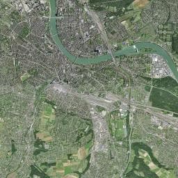 Vue aérienne des environs de Refuge/Abri — Hégenheim