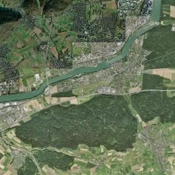 Vue aérienne des environs de Abri du Schwartzerweg