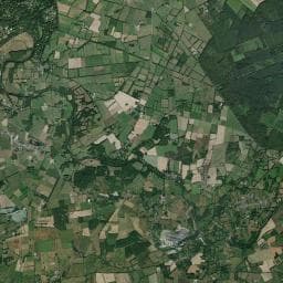 Vue aérienne des environs de Les Pensions de la Baraque