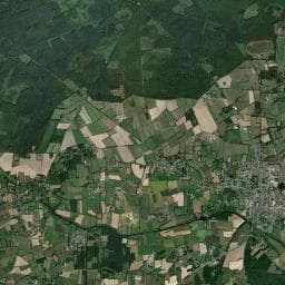 Vue aérienne des environs de Aire de camping-car à Blain (2)