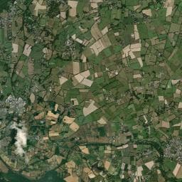 Vue aérienne des environs de AIRE DE STATIONNEMENT