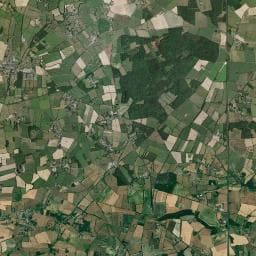 Vue aérienne des environs de AIRE DE STATIONNEMENT FRANCE PASSION