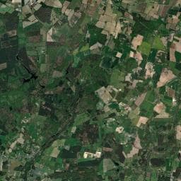 Vue aérienne des environs de Aire camping-cars de Mouliherne