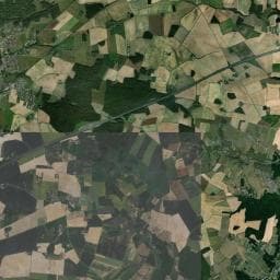 Vue aérienne des environs de Aire Domaine du Viking