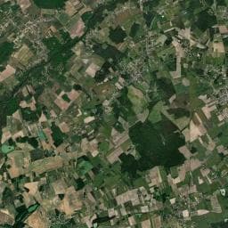 Vue aérienne des environs de Aire de stationnement pour camping-cars - Cormeray