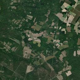 Vue aérienne des environs de Camping de Sainte-Montaine