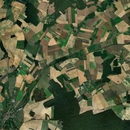 Vue aérienne des environs de Aire de camping-car d'Entrains sur Nohain