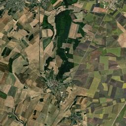 Vue aérienne des environs de Aire Is-sur-Tille